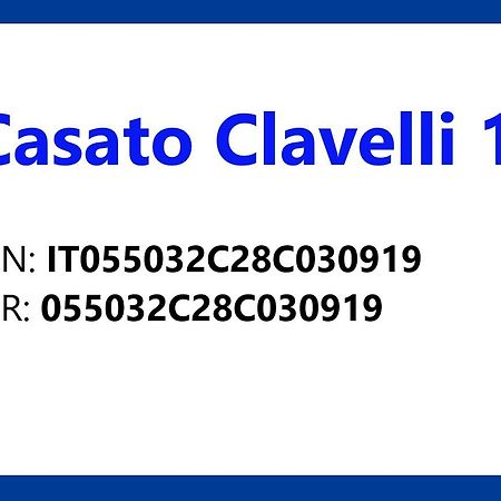 Casato Clavelli 1 Vila Collestatte Exterior foto