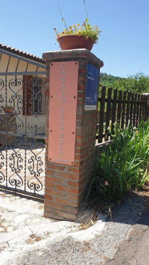 Casato Clavelli 1 Vila Collestatte Exterior foto